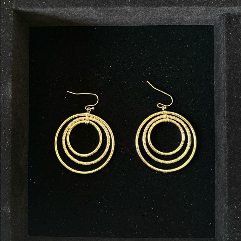 Elegant Gold Hoop Earrings